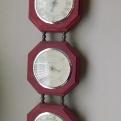 Sunbeam USA Hygrometer, Barometer, and Thermometer 22