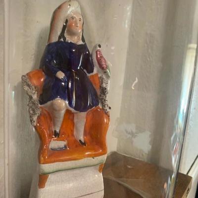 Antique 1850â€™s Staffordshire Figural