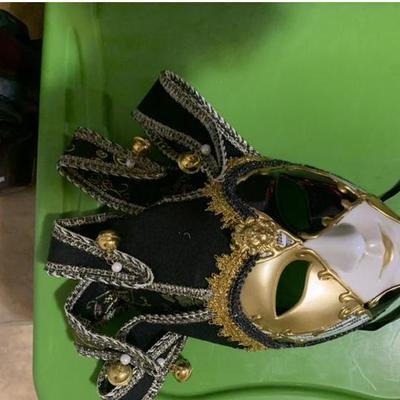 Vintage Venetian Carnivale Mask
