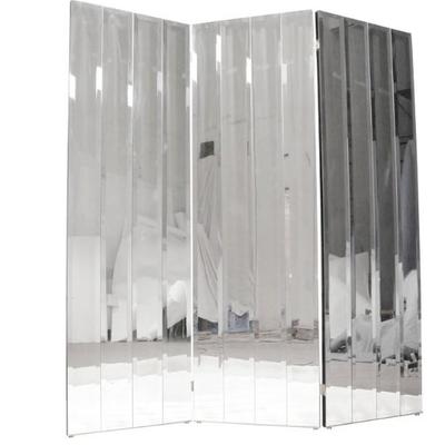 Old Hollywood Mirrored Room Divider- Herendon