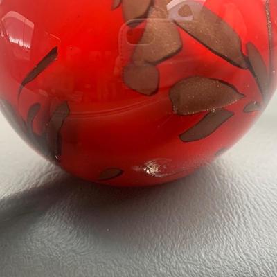 Mid Century Modern Art Glass Paperweight