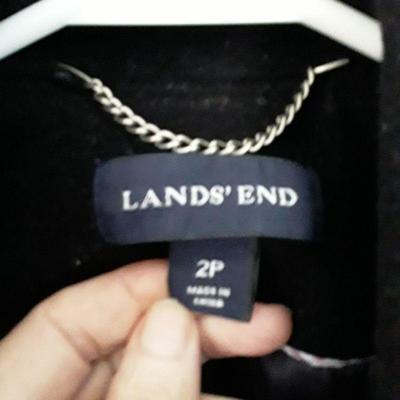 Lands End Wool Coat