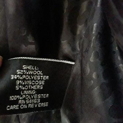 Guess Black wool mix Short Coat