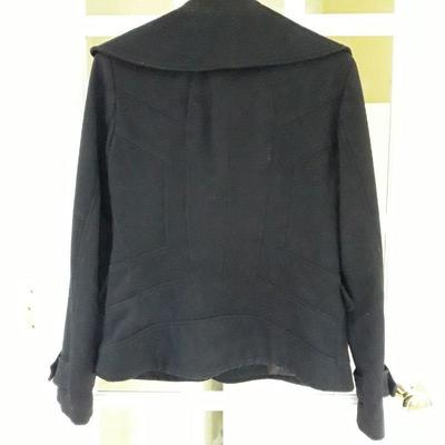 Guess Black wool mix Short Coat