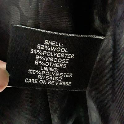 Guess Black wool mix Short Coat