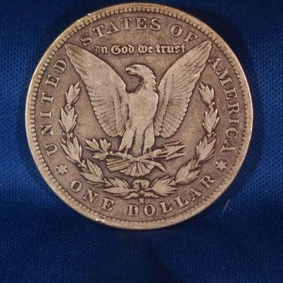 1892 S Morgan Silver Dollar