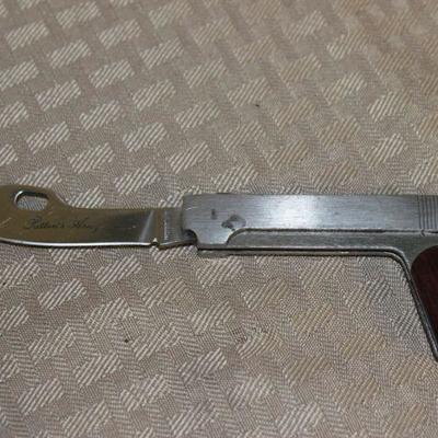 Gun Shaped Patton's Army Pocket Knife Parker Cutlery