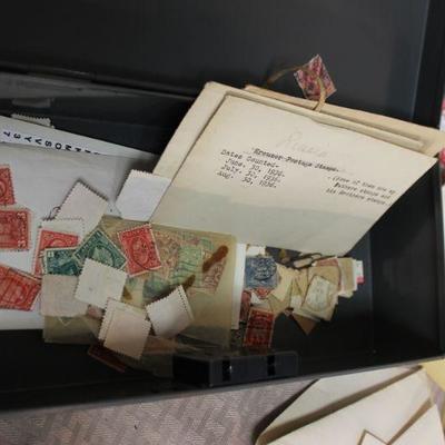 Vintage US and Foreign Postage Stamp Collection