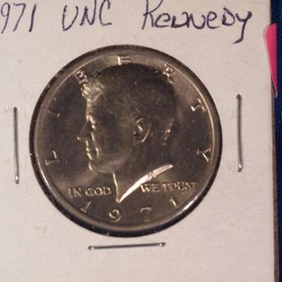1971 Kennedy Half UNC