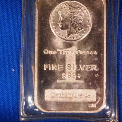 1oz Silver Bar