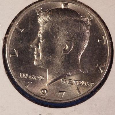 1971 Kennedy Half Uncirculated 