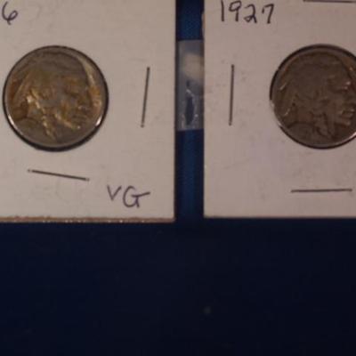 2 Buffalo Nickels