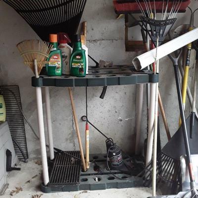 Lot of yard tools