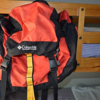 Columbia Backpack and High Sierra Duffel Bag