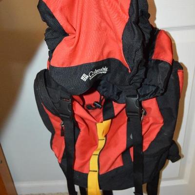 Columbia Backpack and High Sierra Duffel Bag