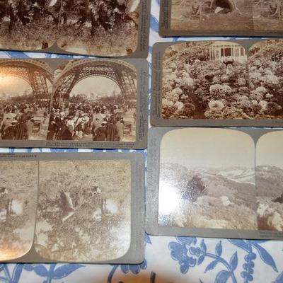 Vintage 3-D Stereoscope Viewer w/ 30 cards