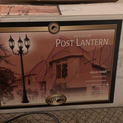 Hampton Bay Outdoor Post Lantern