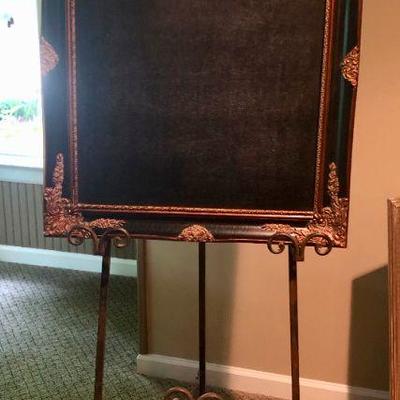 Chalkboard Frame on Easel