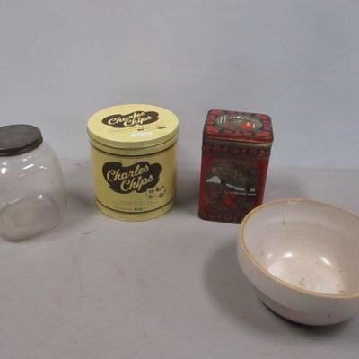 Lot 93 - Containers & Bowl