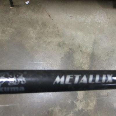 Lot 100 - Metallix Rod & Reel Fishing Pole MT 65