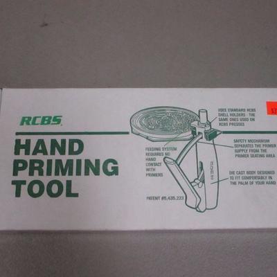 Lot 119 - RCBS Hand Priming Tool # 90200