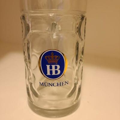 Glass Beer Stein