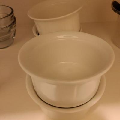 Two White Bowls