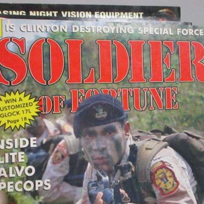 Lot 129 - Soldier Of Fortune Magazines