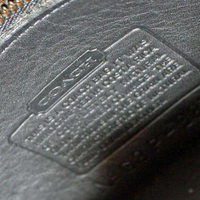 Lot 59 Black Coach Bag Label