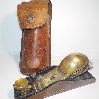 Vintage Wood Plane by " LIE-NIELSEN " COLLECTIBLE TOOL. & Holster.
