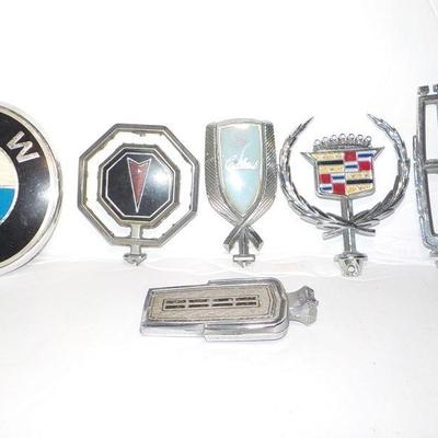 Car hood ornaments "BMW, Caddilac, Calise. (real).