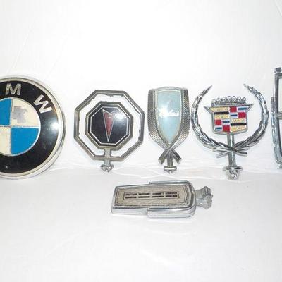 Car hood ornaments "BMW, Caddilac, Calise. (real).