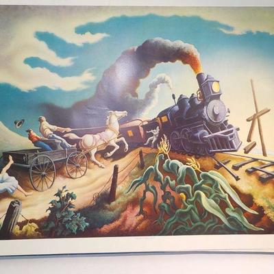 6- 18 x 14 Prints from America's Most Famous Artist".