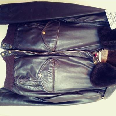 X28 Brown Leather Jacket