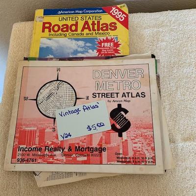 Y24 Vintage Atlas set