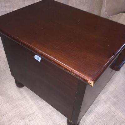 Solid Wood Bed Stool 