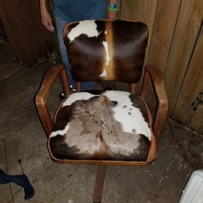 Antique rawride chair