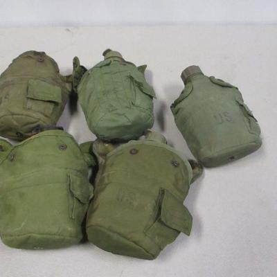Lot 142 - Military Canteens
