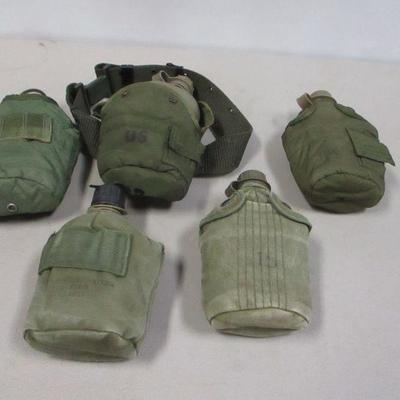 Lot 143 - Military Canteens