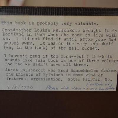 Truly Antique Book Lot