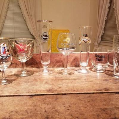 Lot #2 of beer glasses