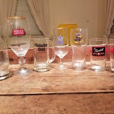Lot #9 beer glass collection