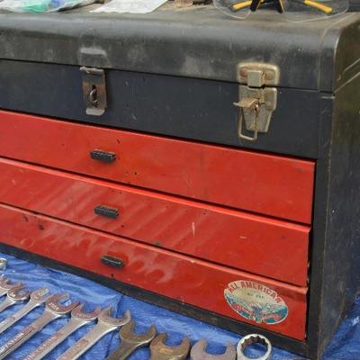 Drill bits, wrenches and sockets galore