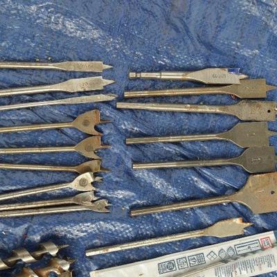 Drill bits, wrenches and sockets galore