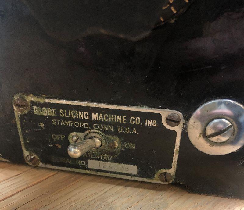 Antique Globe Slicing Machine Meat Cutter