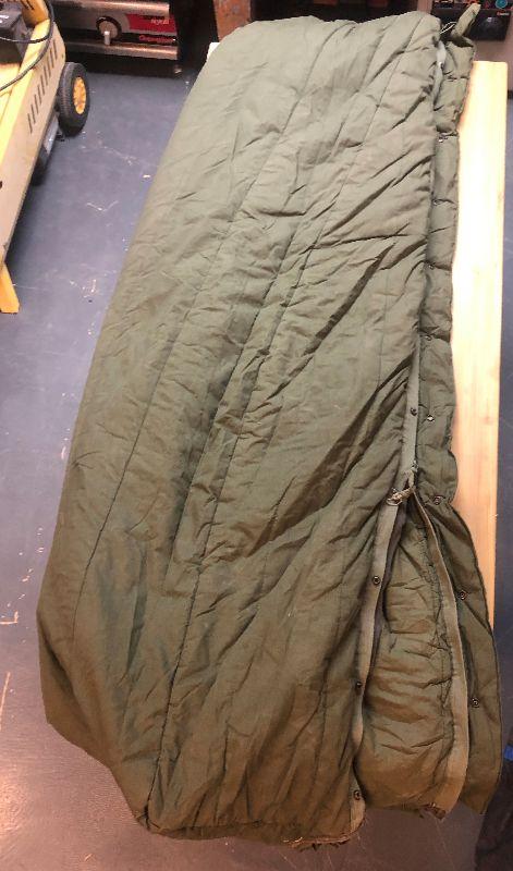 US Military Extreme Cold Weather Green Sleeping Bag USGI Mummy Bag ...