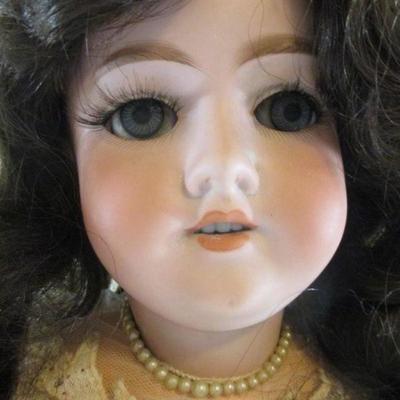 Antique Bisque Head Armand Marseille Doll Germany 390 A.9 M. 24