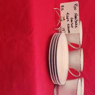 K12 8pc noritake tea cups