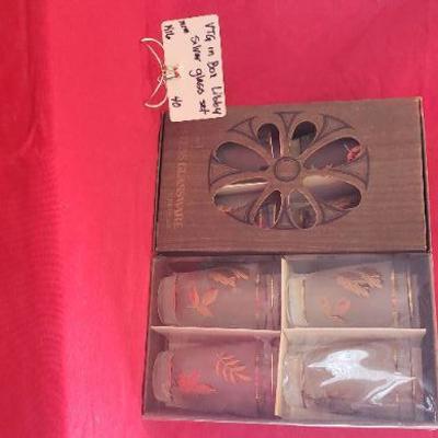 K16 VTG Libby glass set