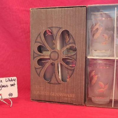 K16 VTG Libby glass set